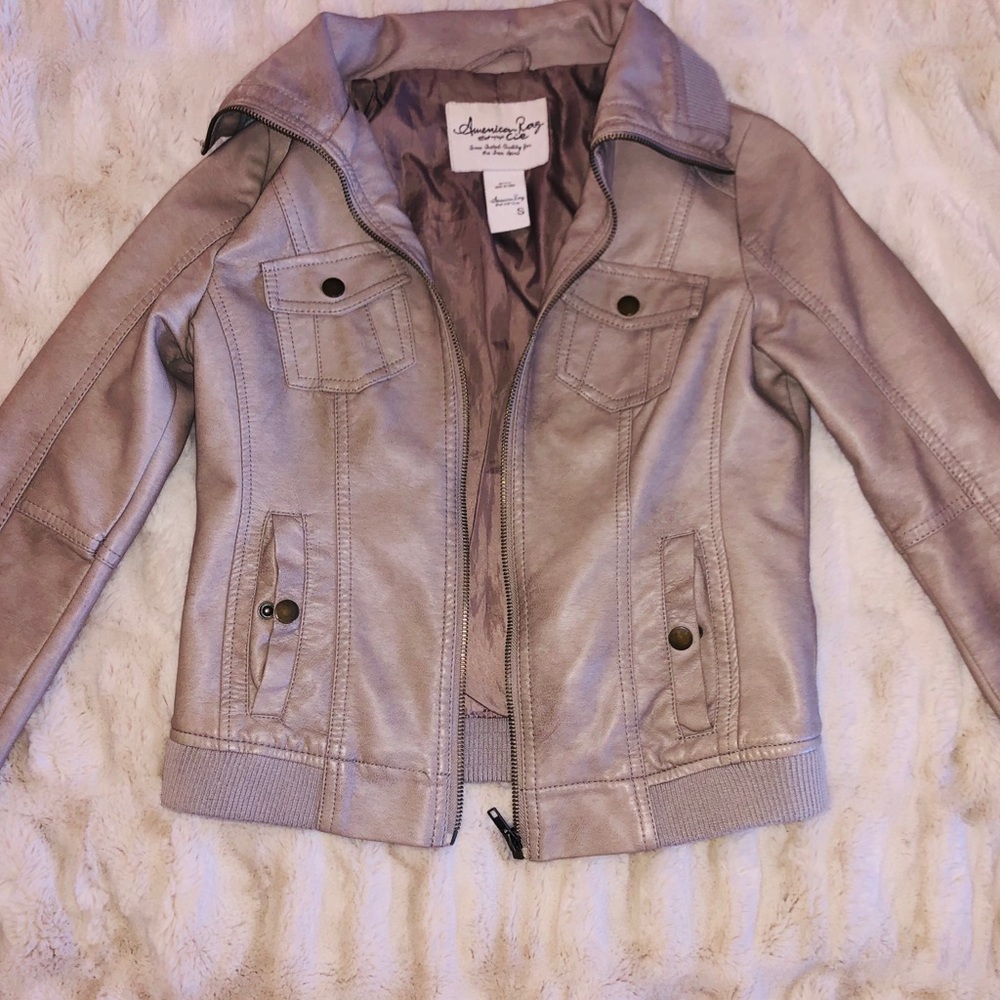 Leather jacket